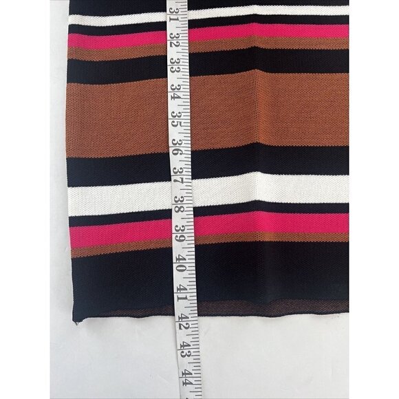 Vince Camuto Womens XS Petite Black Striped Casual Sweaterdress Stretch New - Picture 7 of 9